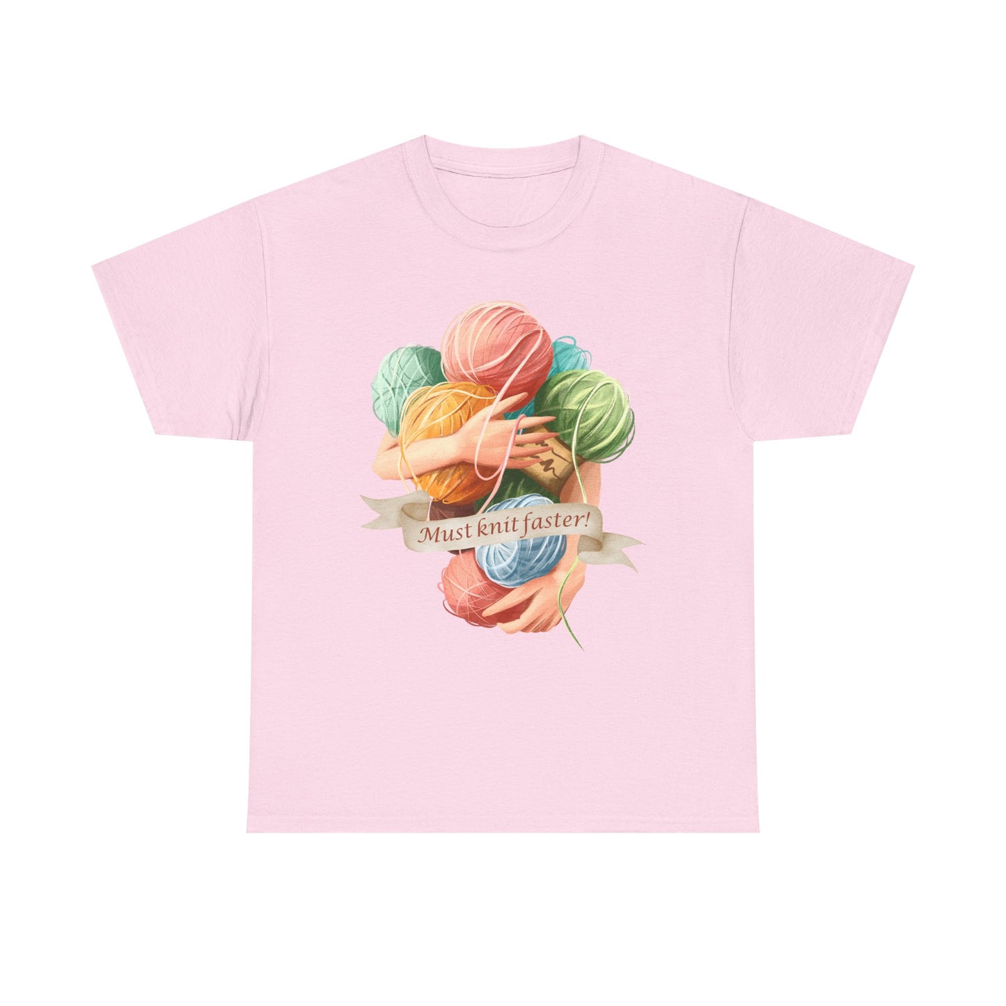 Must Knit Faster Unisex T Shirt