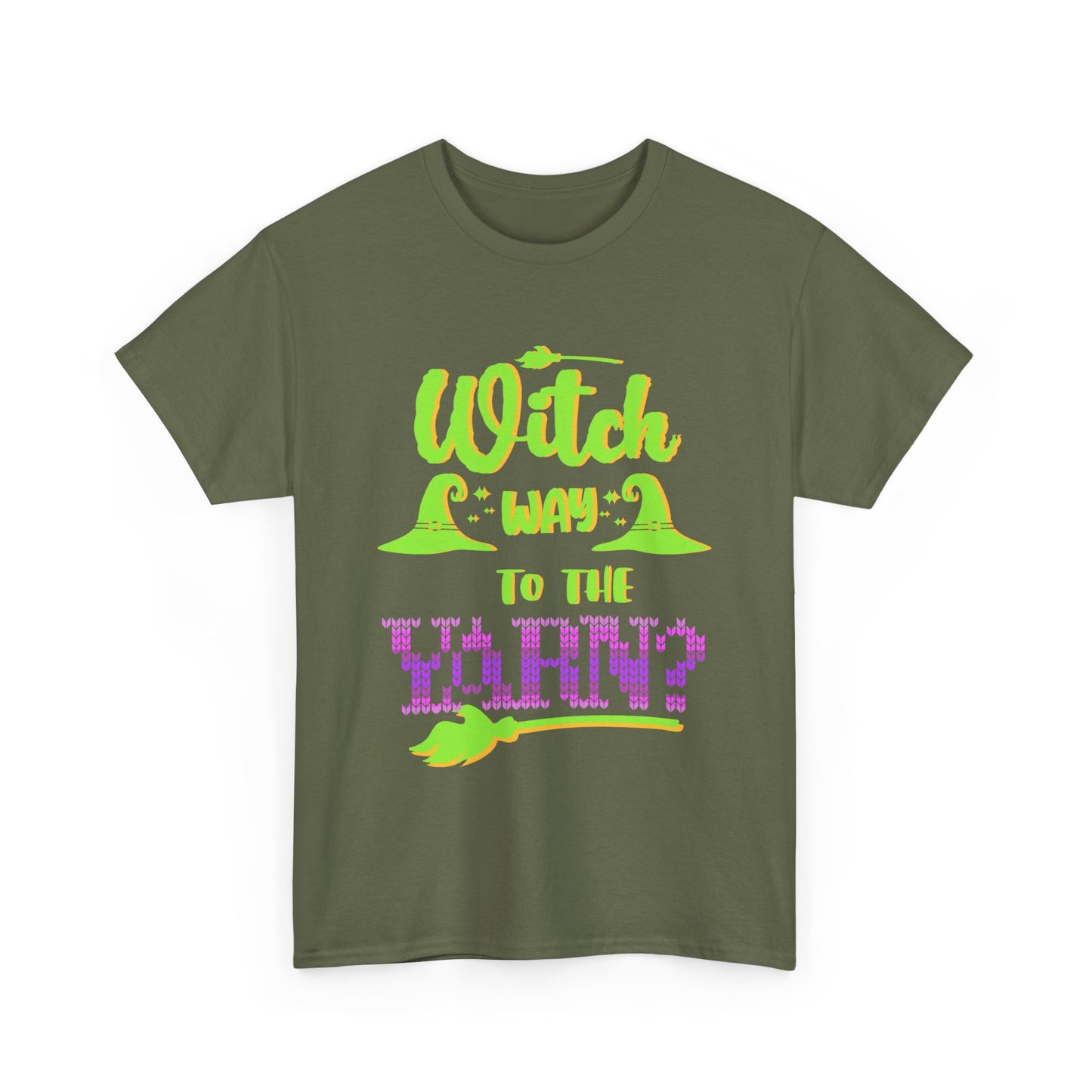 Witch Way to the Yarn Unisex T Shirt