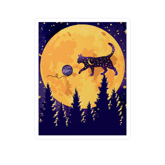 Star Cat Sticker