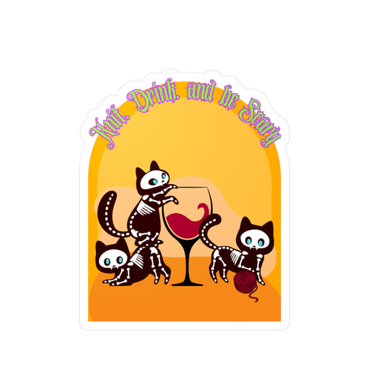 Knit Drink and Be Scary