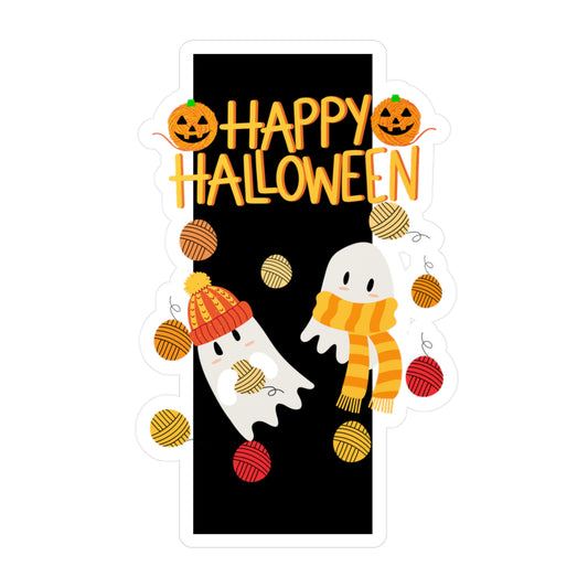 Cozy Ghost Sticker