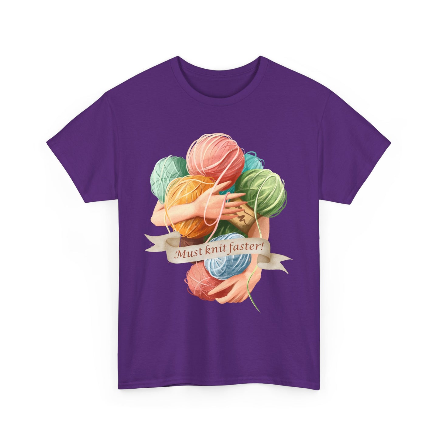 Must Knit Faster Unisex T Shirt
