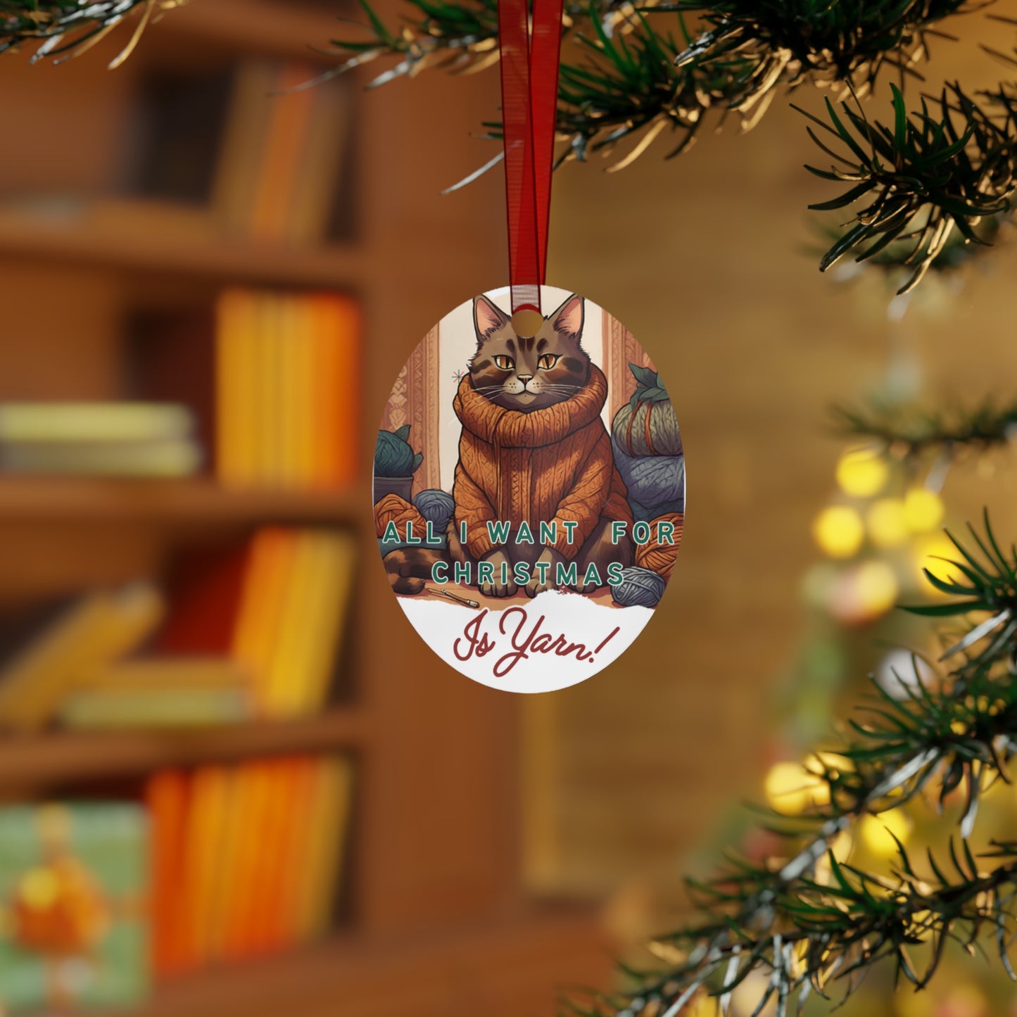 All I want for Christmas Ornament