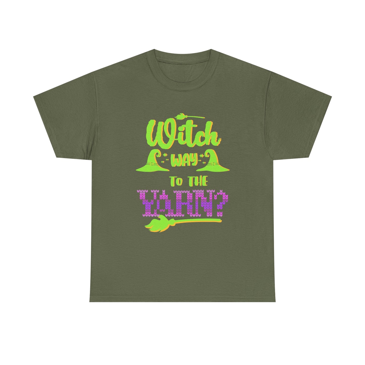 Witch Way to the Yarn Unisex T Shirt