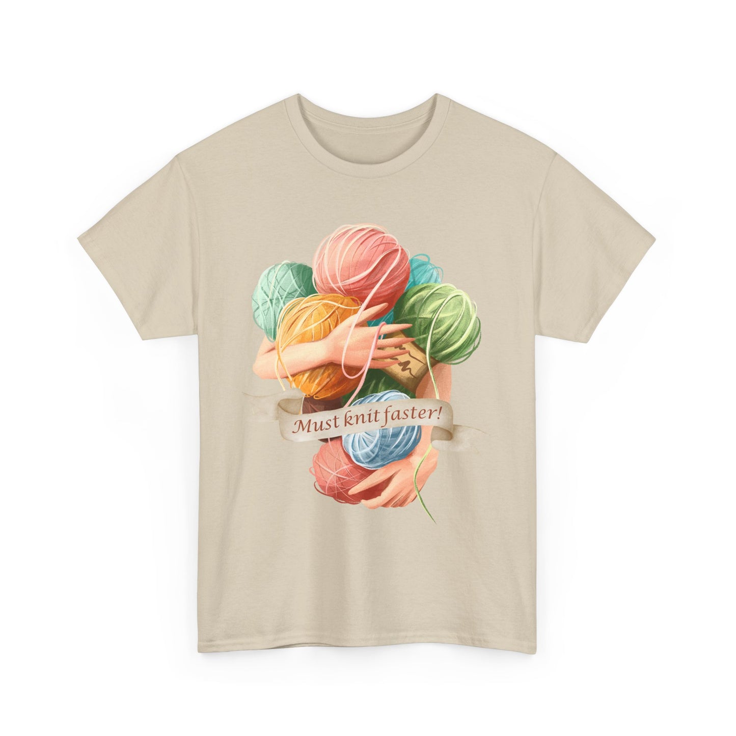Must Knit Faster Unisex T Shirt