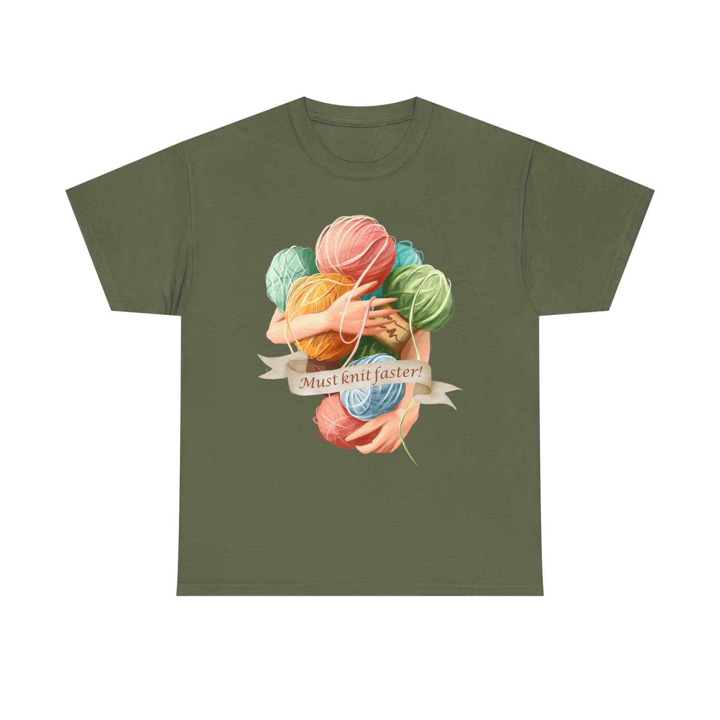 Must Knit Faster Unisex T Shirt