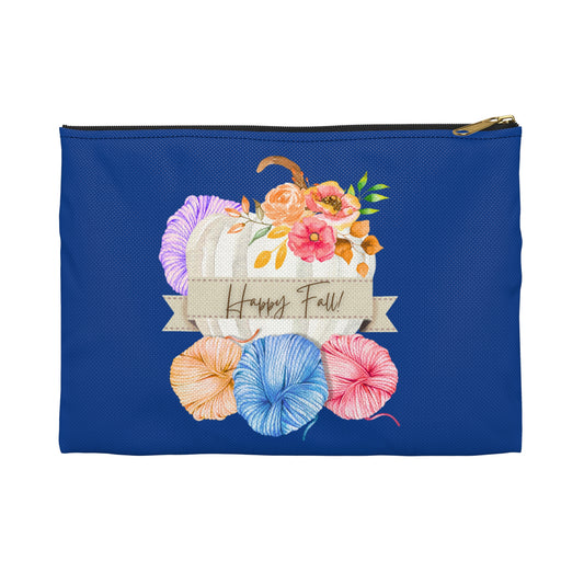 Cozy Autumn Accessory Pouch