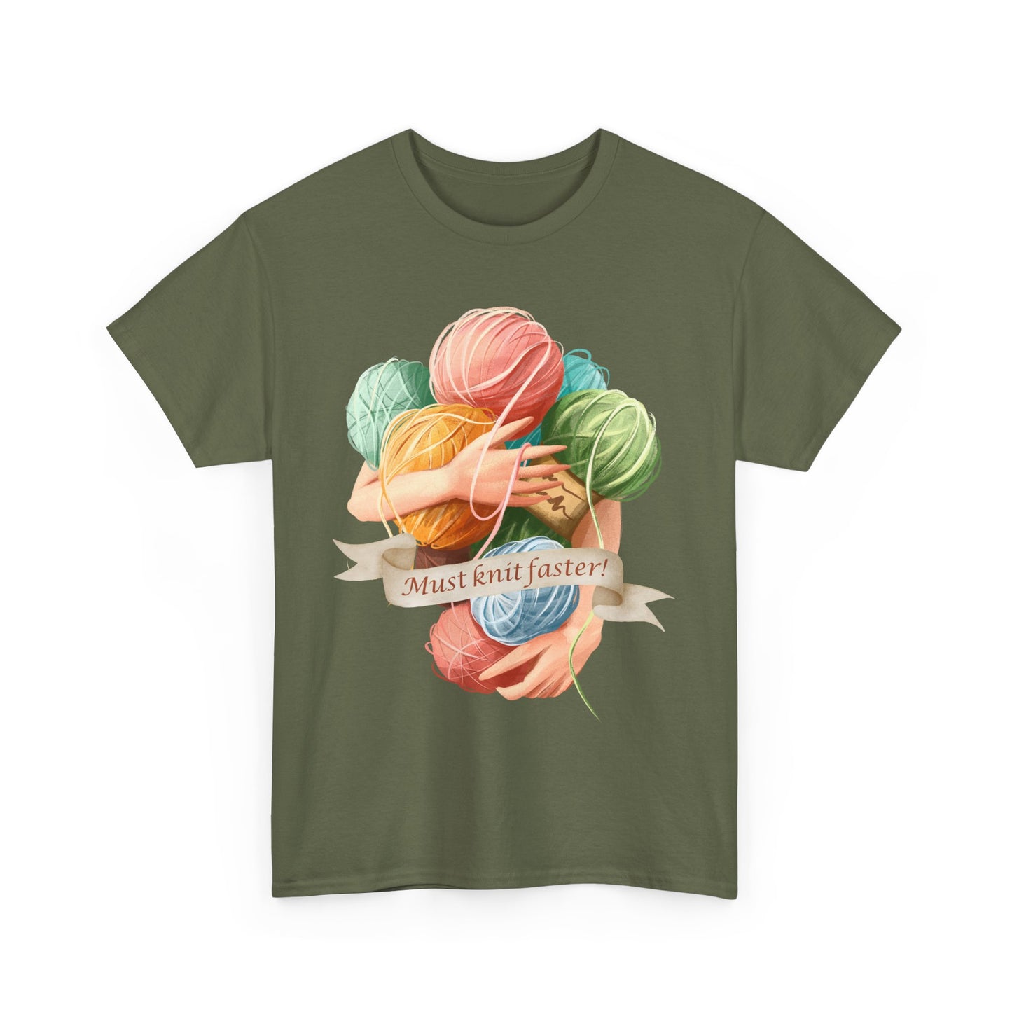 Must Knit Faster Unisex T Shirt