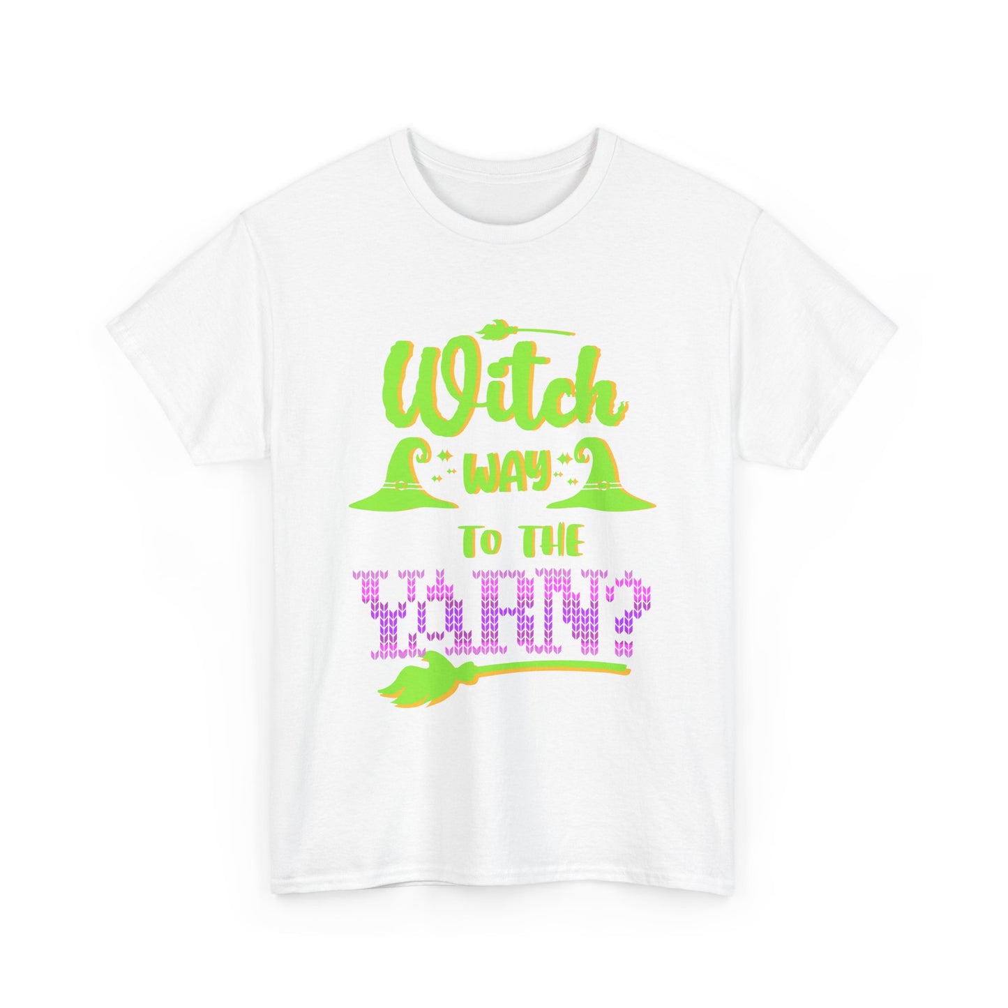 Witch Way to the Yarn Unisex T Shirt