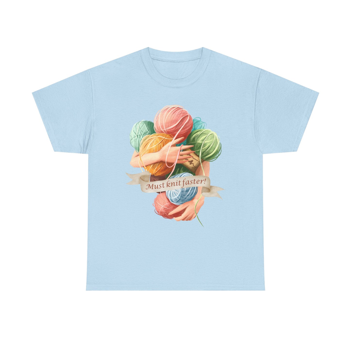 Must Knit Faster Unisex T Shirt