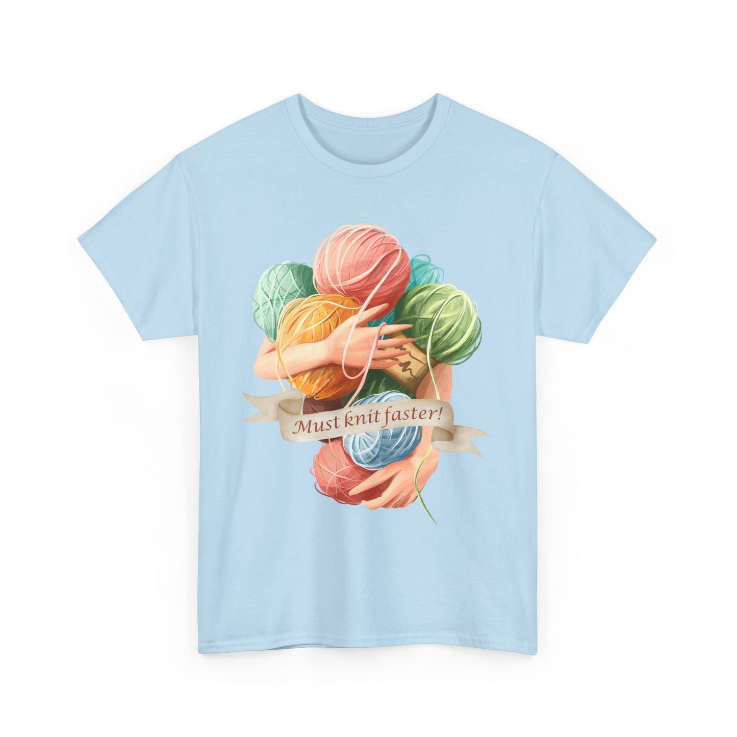 Must Knit Faster Unisex T Shirt