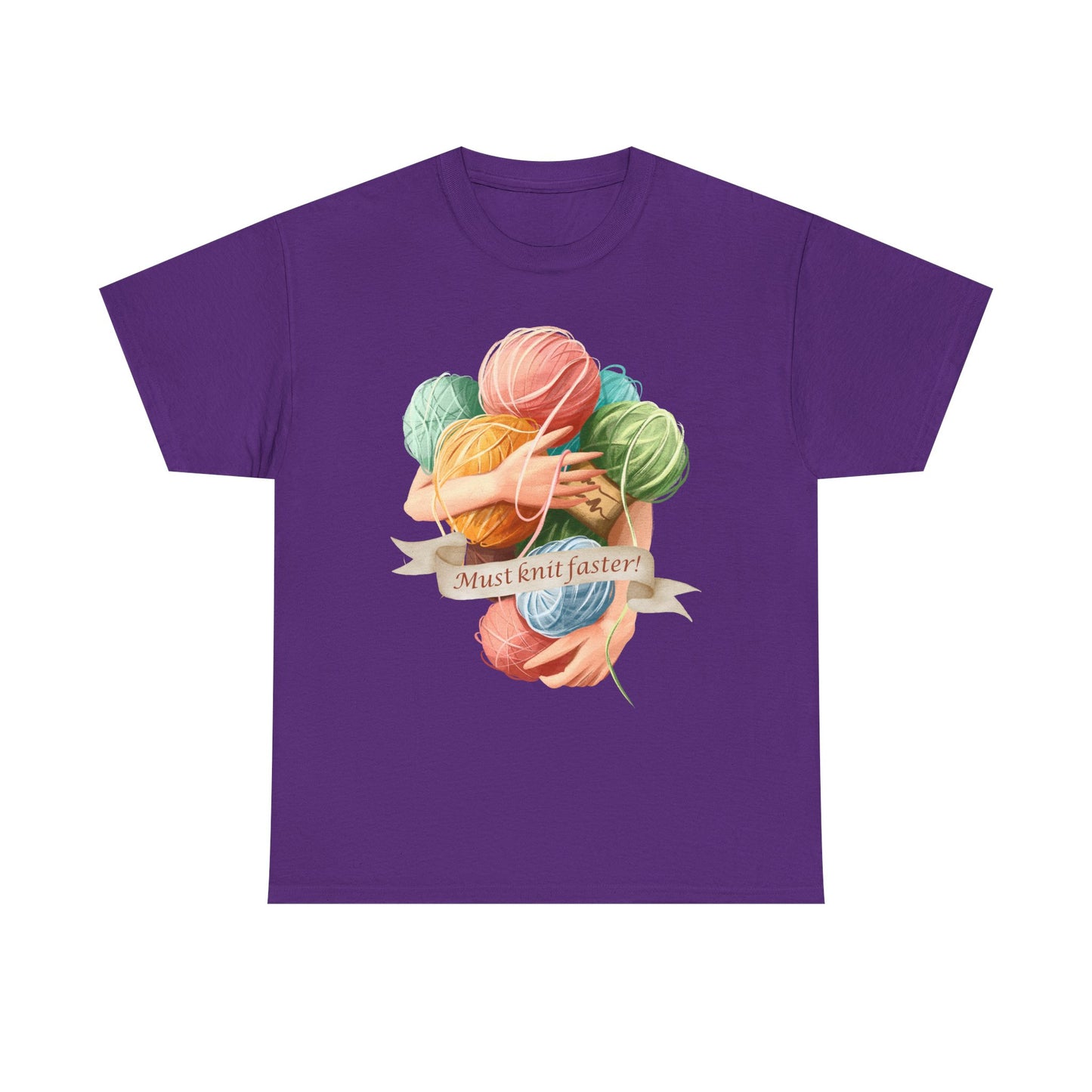 Must Knit Faster Unisex T Shirt