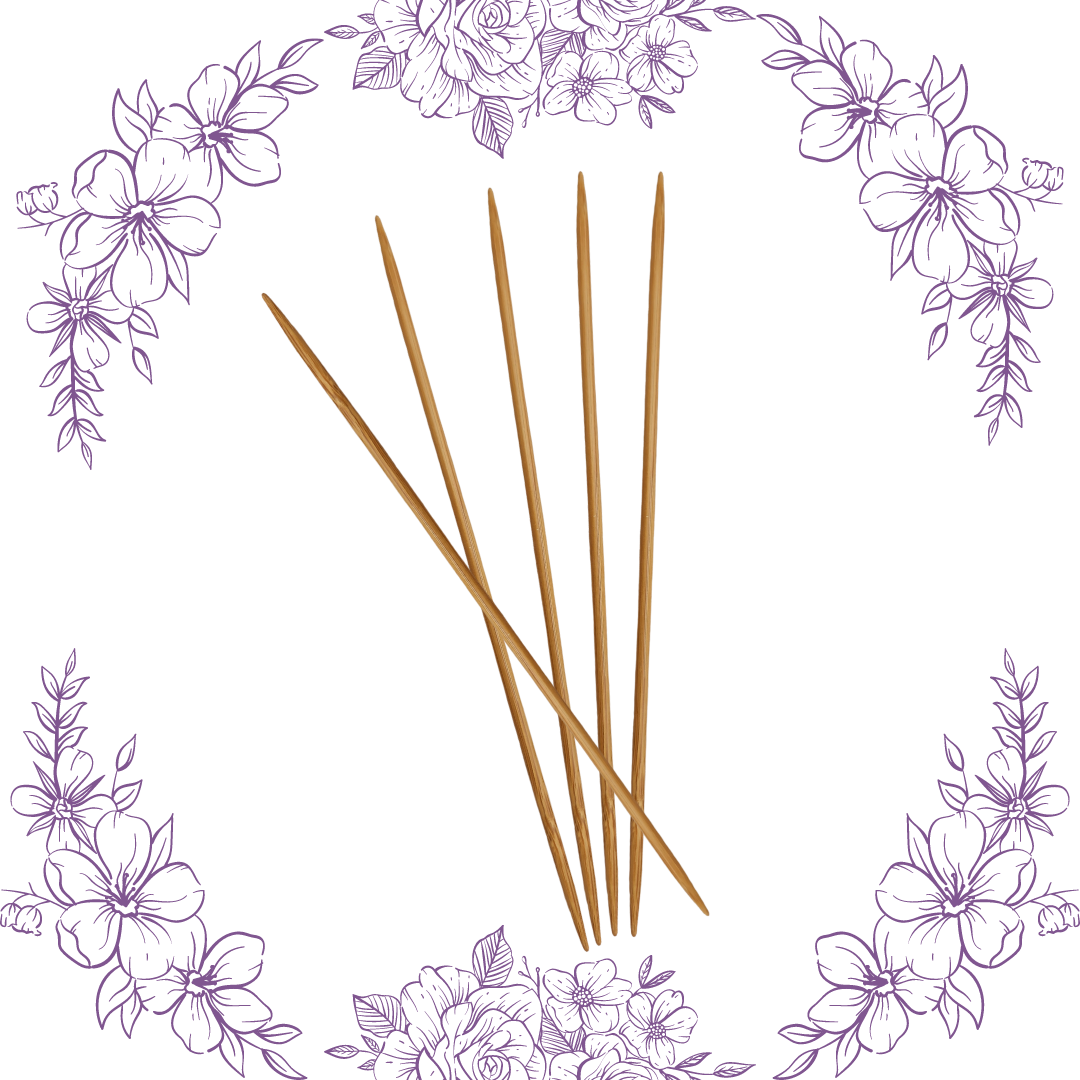 HiyaHiya 6" Bamboo Double Point Sock Set