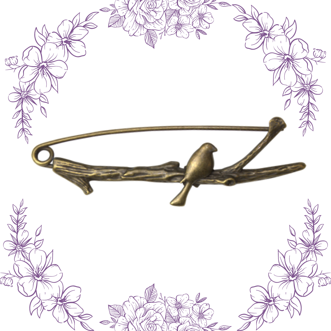 HiyaHiya Bird Shawl Pin