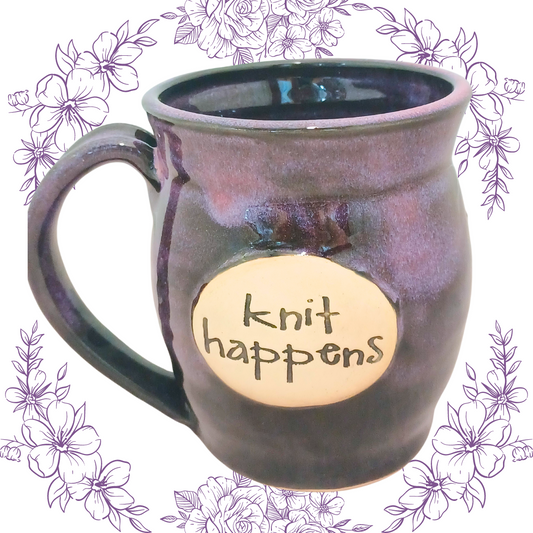 Pawley Studios Ceramic Mug - Knit Happens