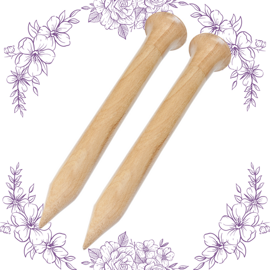 Nirvana 12" Birch Single Point Needles