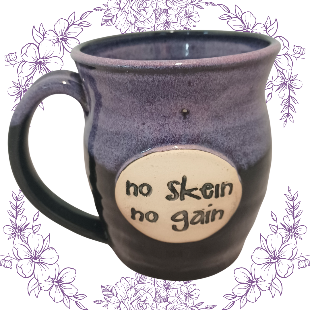 Pawley Studios Ceramic Mug - No Skein No Gain