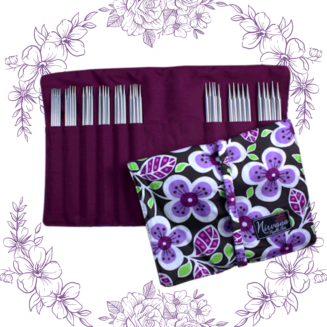 HiyaHiya 6" Sharp Double Point Gift Set with Nirvana Case