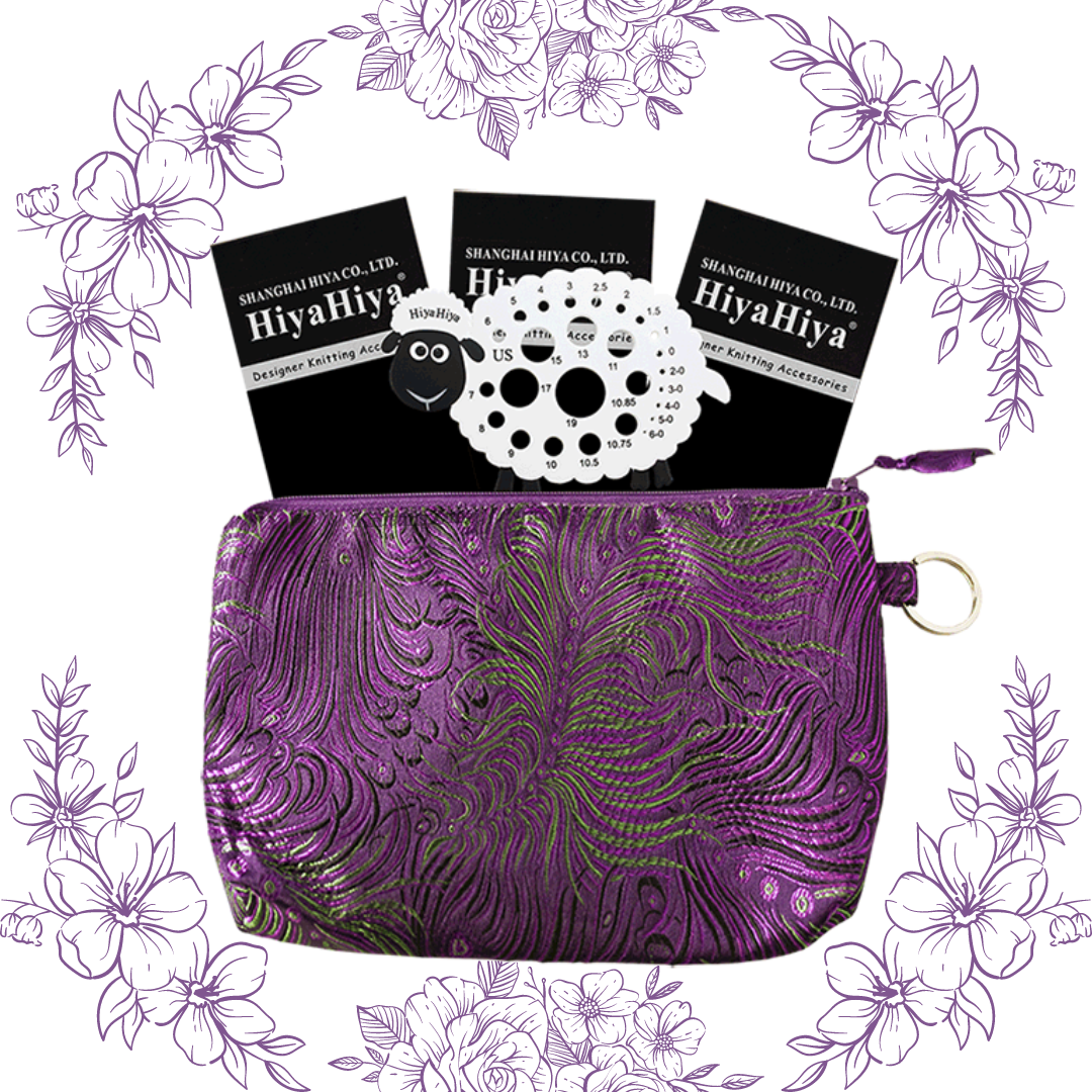 HiyaHiya 6" Bamboo Double Point Sock Set