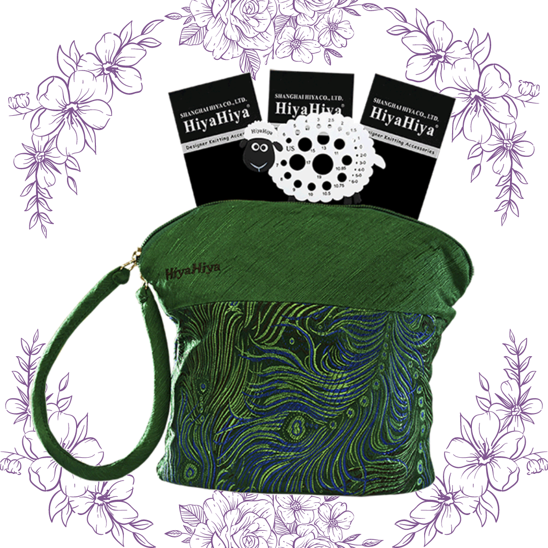 HiyaHiya 6" Steel Double Point Sock Set