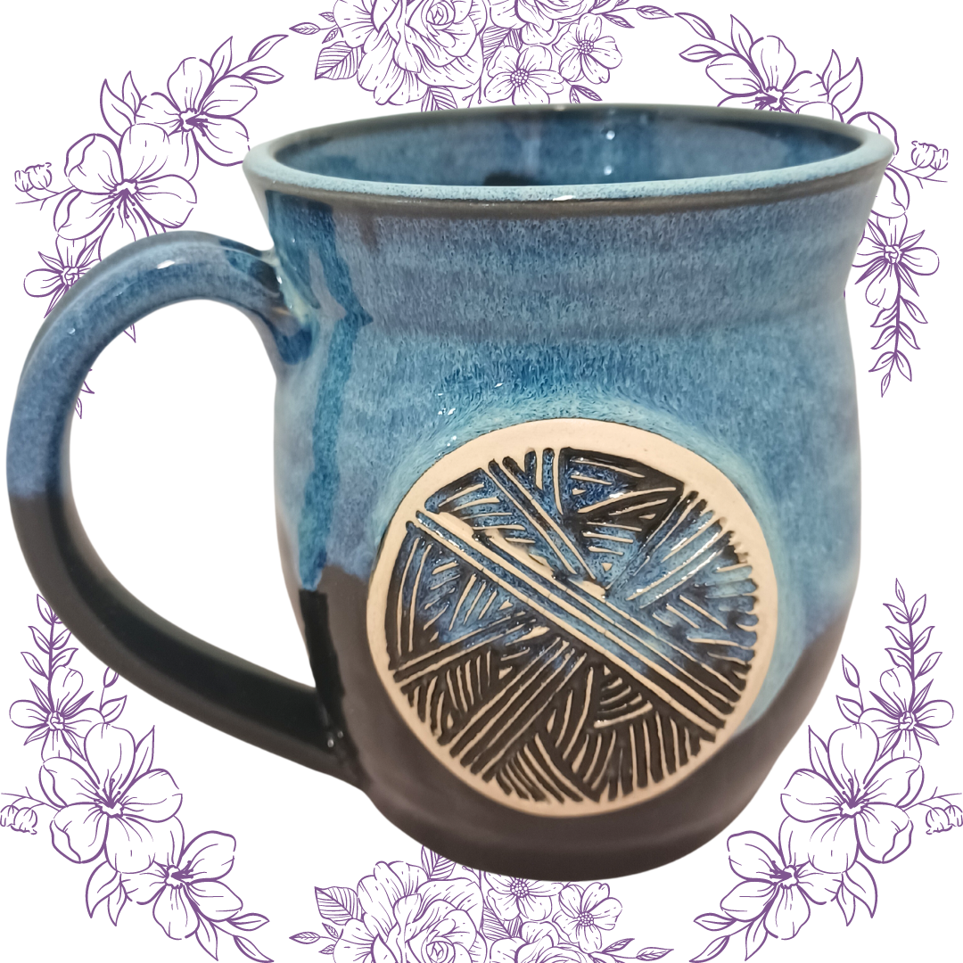 Pawley Studios Ceramic Mug - Yarn Ball