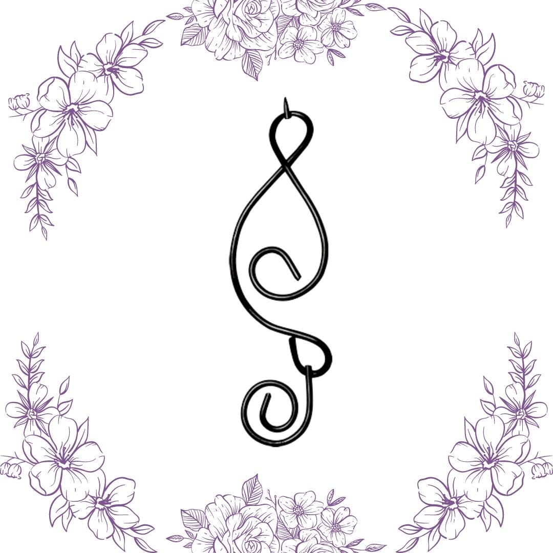 Nirvana Music Shawl Pin