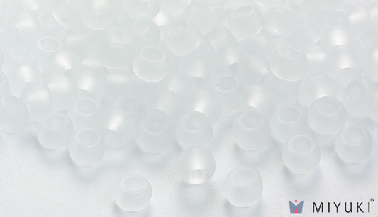131F - Transparent Frost Crystal Miyuki Beads
