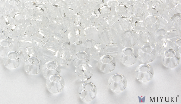 131 - Transparent Crystal Miyuki Beads