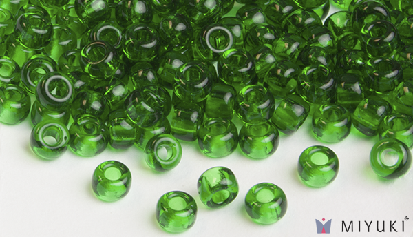 146 - Transparent Grass Green Miyuki Beads