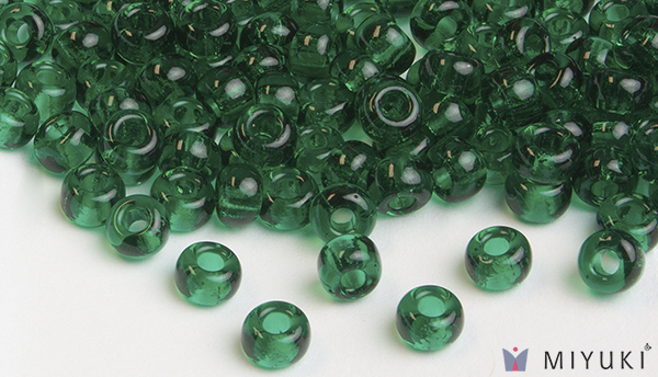 147 - Transparent Light Emerald Miyuki Beads