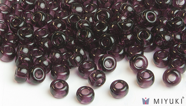 153 - Transparent Violet Miyuki Beads