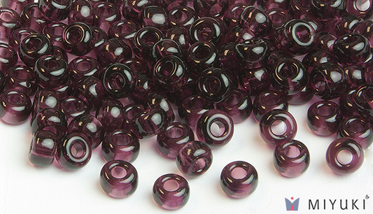 153 - Transparent Violet Miyuki Beads