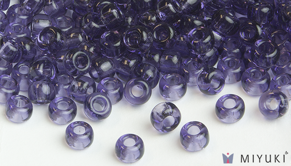 157 - Transparent Lavender Miyuki Beads