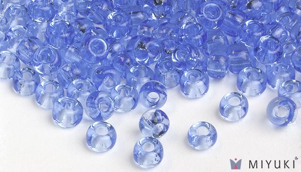 159 - Transparent Cornflower Blue Miyuki Beads