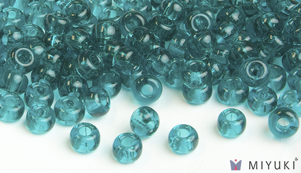 2405 - Transparent Teal Miyuki Beads