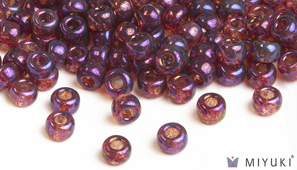 302 - Deep Rose Gold Luster Miyuki Beads
