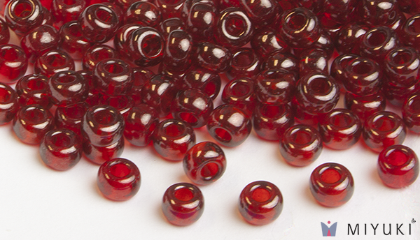 304 - Ruby Gold Luster Miyuki Beads