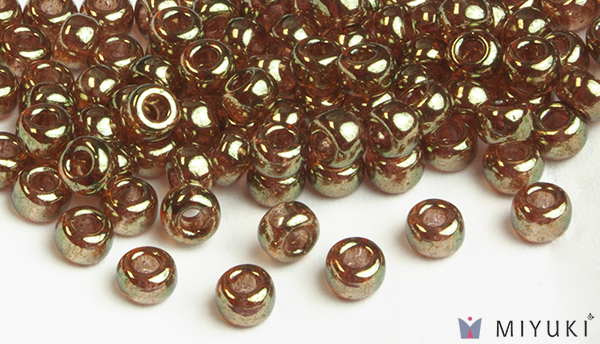 311 - Topaz Gold Luster Miyuki Beads