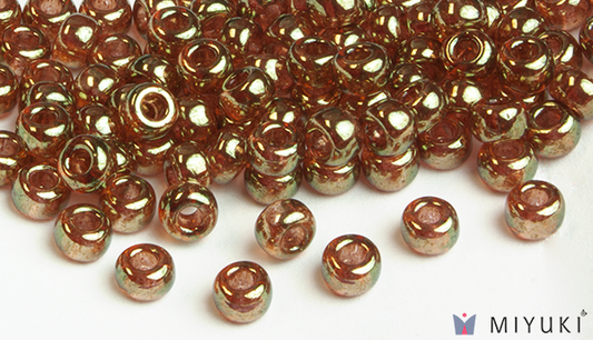 311 - Topaz Gold Luster Miyuki Beads