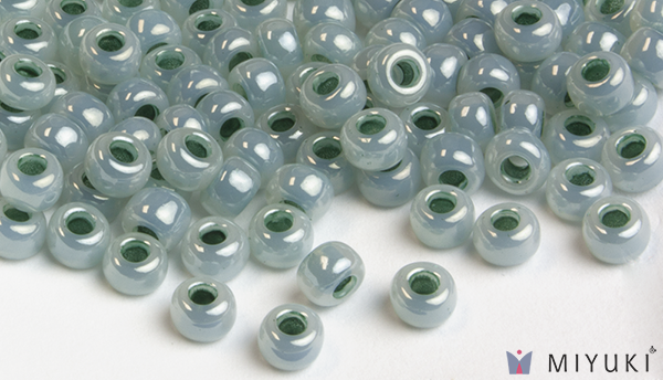 521 - Alpine Green Ceylon Miyuki Beads