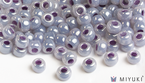 525 - Lavender Ceylon Miyuki Beads