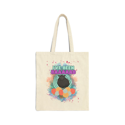 Baaad Canvas Tote Bag