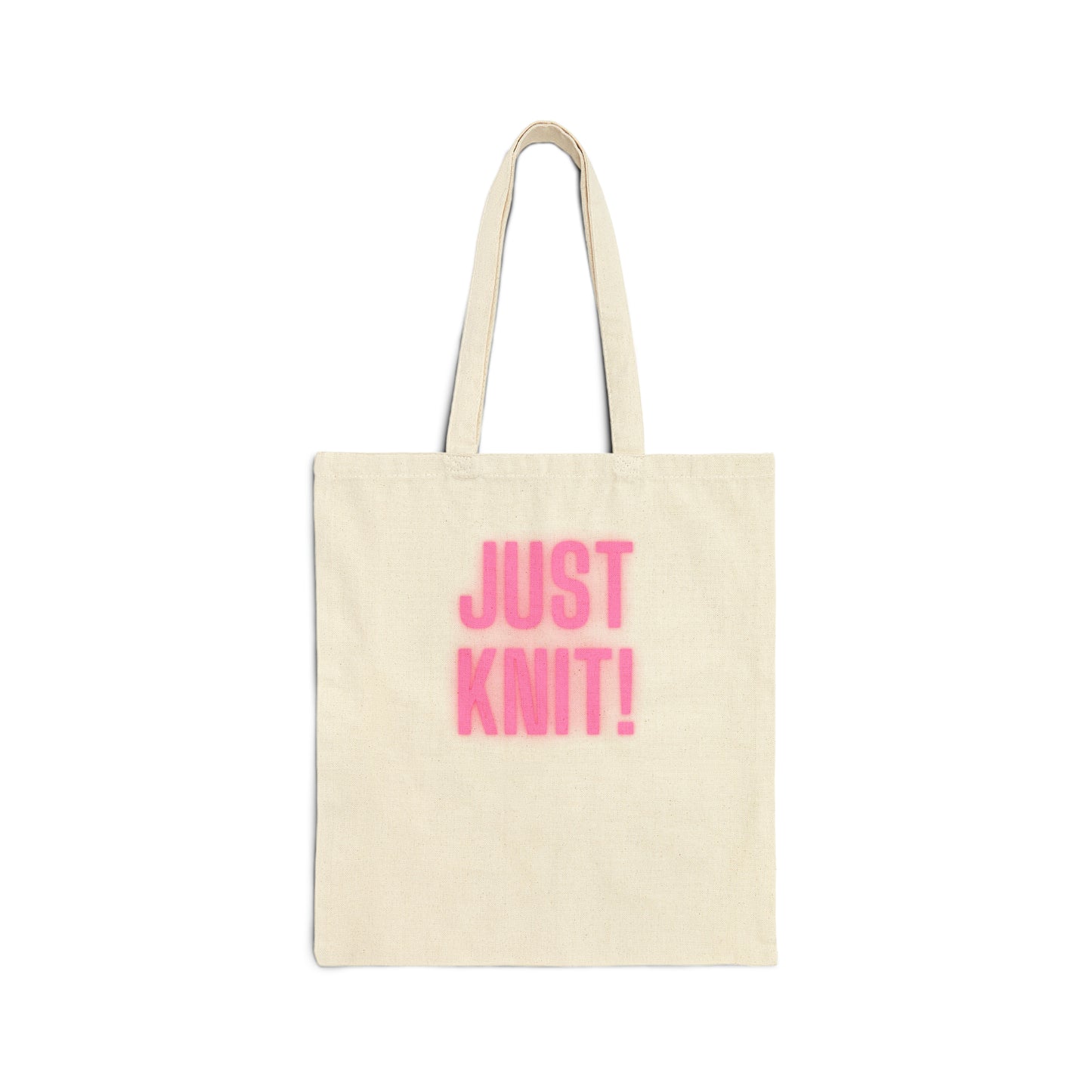 Just Crochet Cotton Canvas Tote Bag