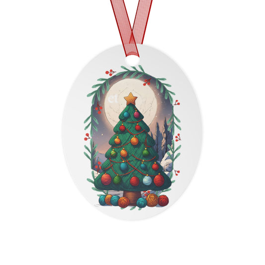 Yarn Tree Ornament
