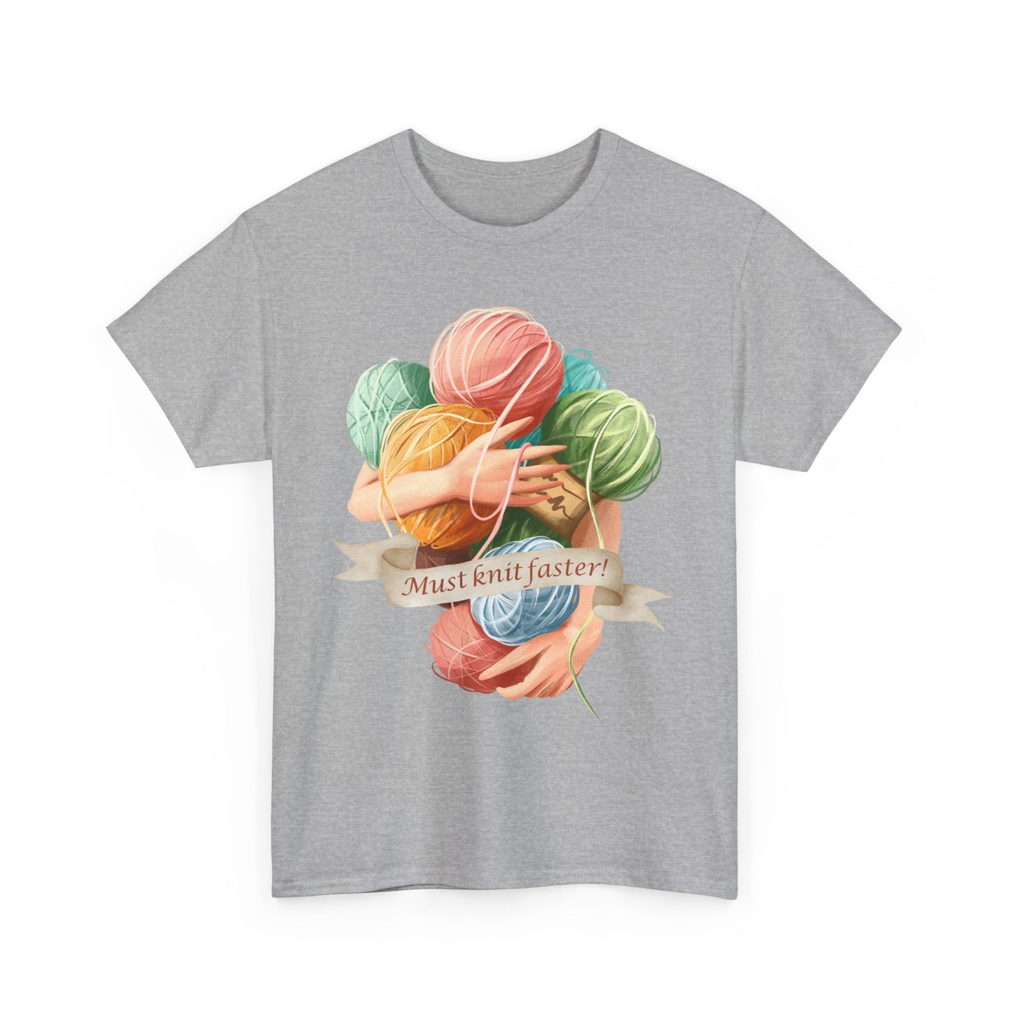Must Knit Faster Unisex T Shirt