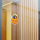 Yarn Pumpkin Kiss-Cut Vinyl Decals