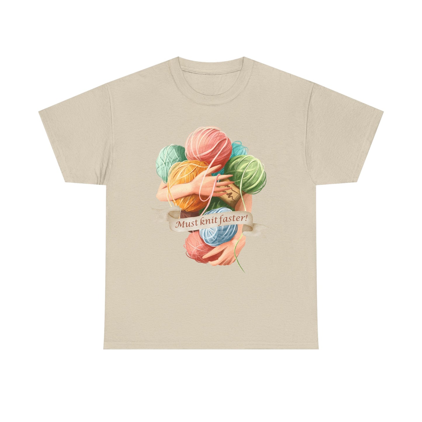 Must Knit Faster Unisex T Shirt
