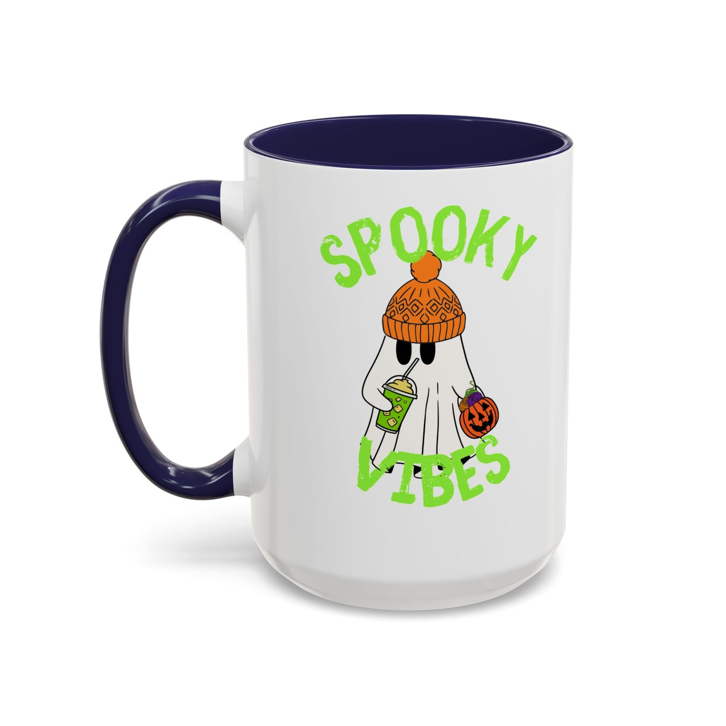Spooky Vibes Accent Coffee Mug (15oz)