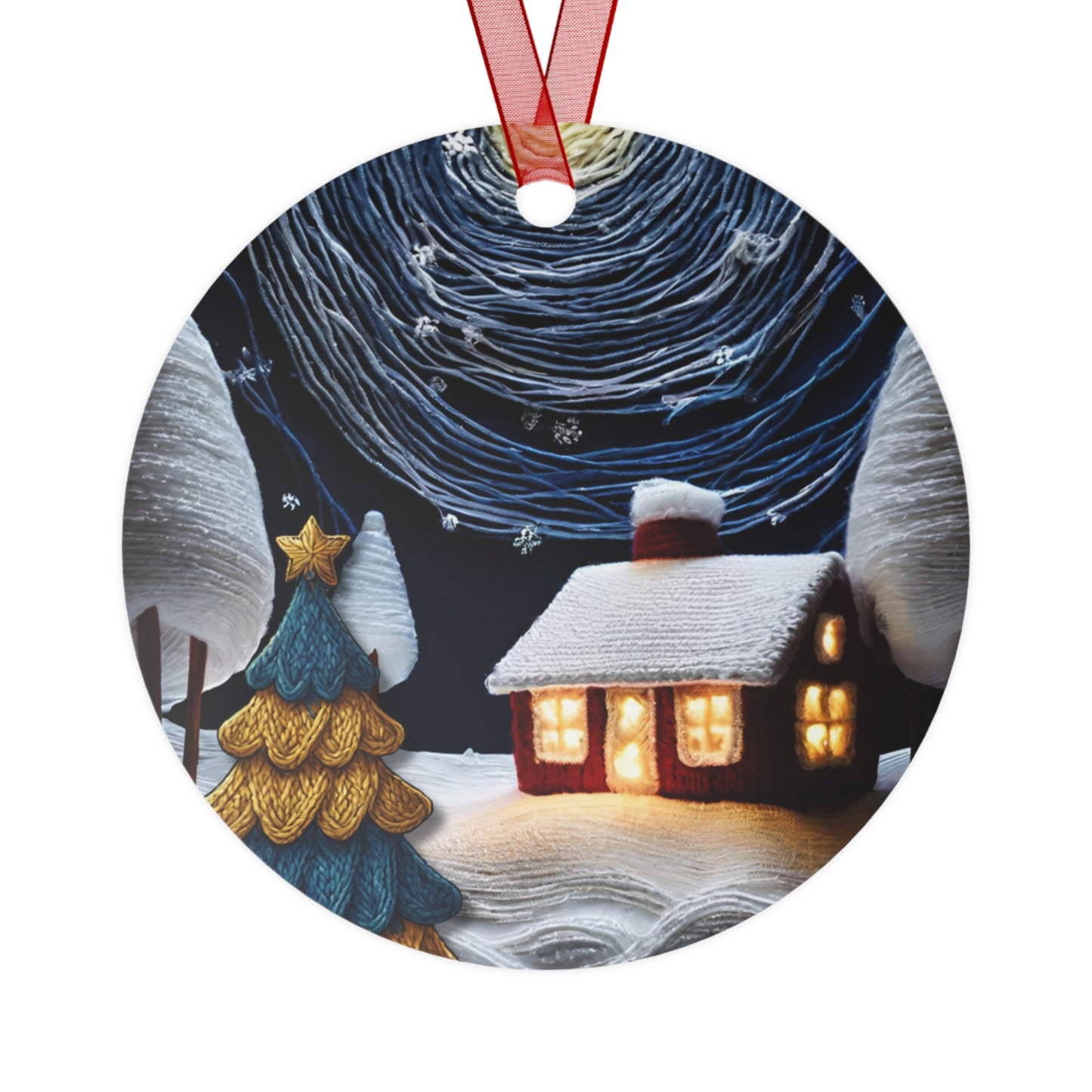 Yarny Night Ornament