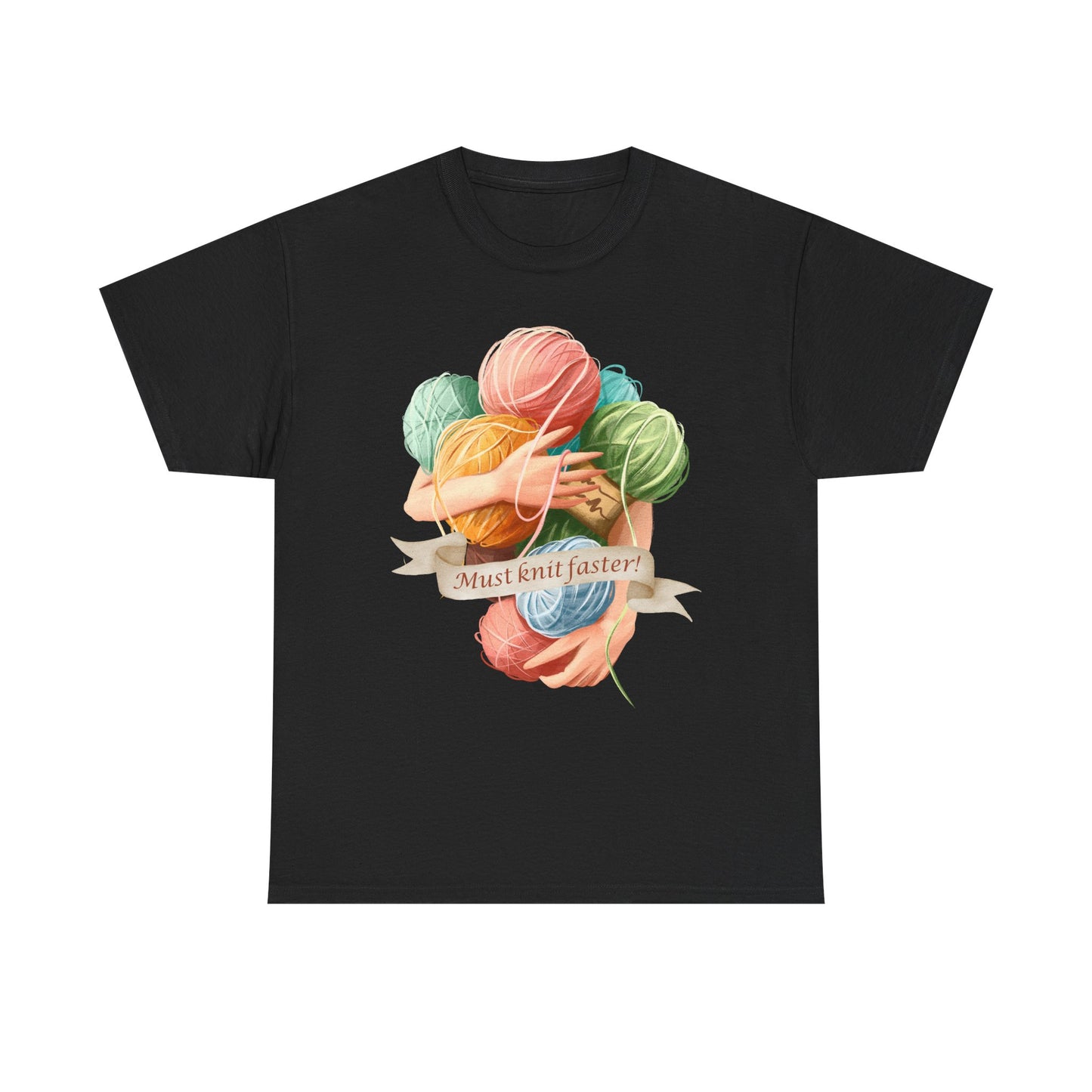 Must Knit Faster Unisex T Shirt